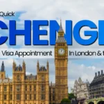 schengen visa appointment in london
