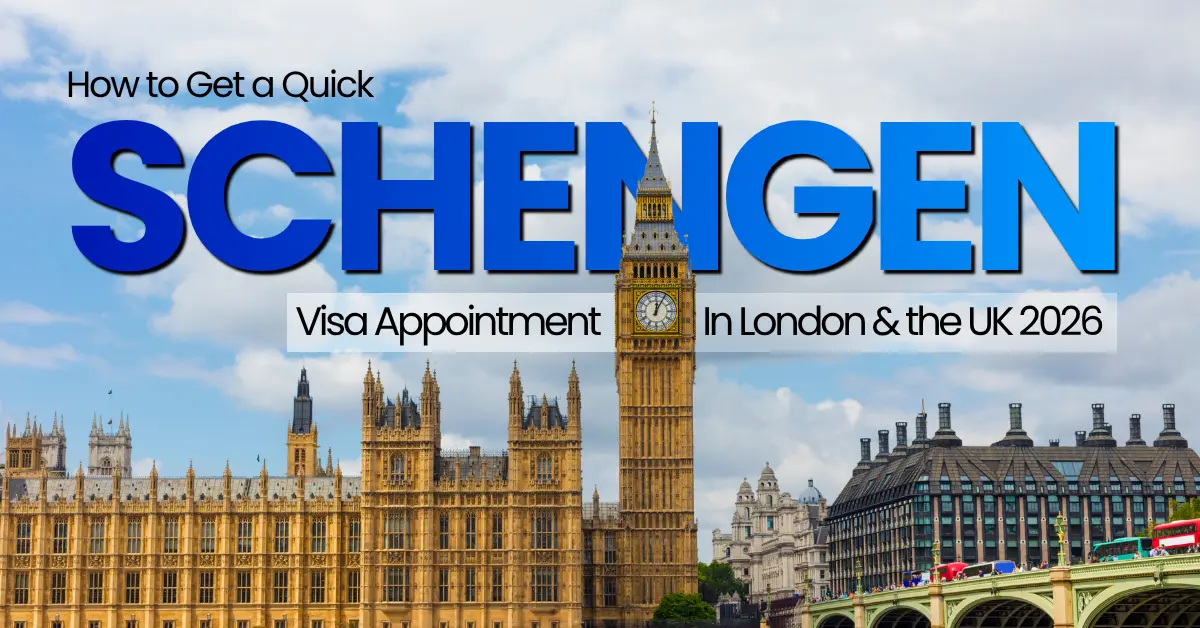 schengen visa appointment in london