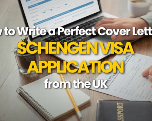 schengen visa cover letter  Holidays Experts